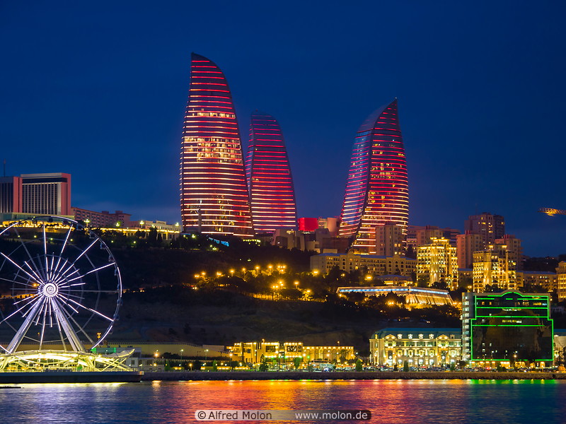 برجهای شعله آذربایجان
